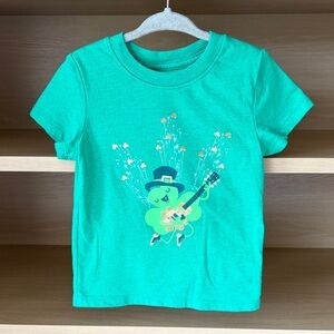 Cat & Jack•Short Sleeve Graphic Tee | Green | 18m